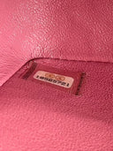 Sac à bandoulière Timeless 20CM en cuir lisse rose - Chanel