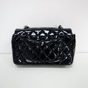 Sac à bandoulière Mini Timeless 20CM en cuir verni noir - Chanel
