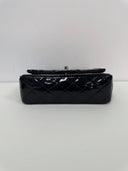 Sac à bandoulière Mini Timeless 20CM en cuir verni noir - Chanel