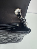 Sac à bandoulière Mini Timeless 20CM en cuir verni noir - Chanel