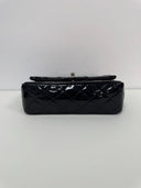Sac à bandoulière Mini Timeless 20CM en cuir verni noir - Chanel