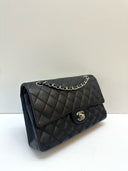 Sac à bandoulière Timeless 11.12 en cuir lisse noir - Chanel