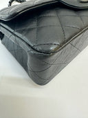 Sac à bandoulière Mini Timeless  Édition Limitée So Black en cuir lisse noir - Chanel