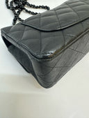 Sac à bandoulière Mini Timeless  Édition Limitée So Black en cuir lisse noir - Chanel
