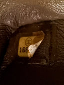 Sac à bandoulière 2.55 en cuir d'agneau marron - Chanel