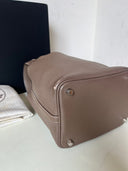 Sac à main Picotin 18 en cuir Togo étoupe - Hermès