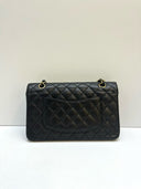 Sac à bandoulière Timeless 11.12 en cuir caviar noir 25CM - Chanel