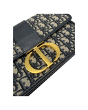 Sac à bandoulière 30 Montaigne en toile oblique  - Christian Dior