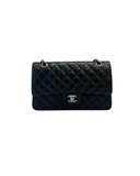 Sac à bandoulière Timeless 11.12 en cuir lisse noir - Chanel