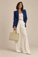 Sac cabas OnTheGo MM en cuir Monogram Beige - Louis Vuitton