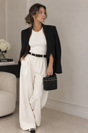 Sac vanity vintage en cuir caviar noir - Chanel