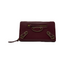 Portefeuille bordeaux balenciaga