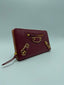 Portefeuille bordeaux balenciaga